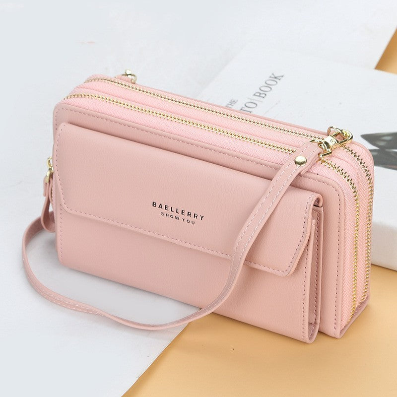 Portefeuille Femme Long – Double Zipper