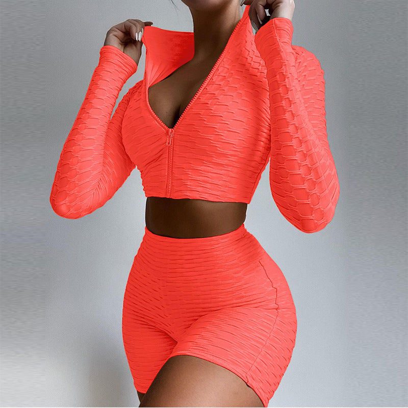 Ensemble Fitness Sculptant Taille Haute