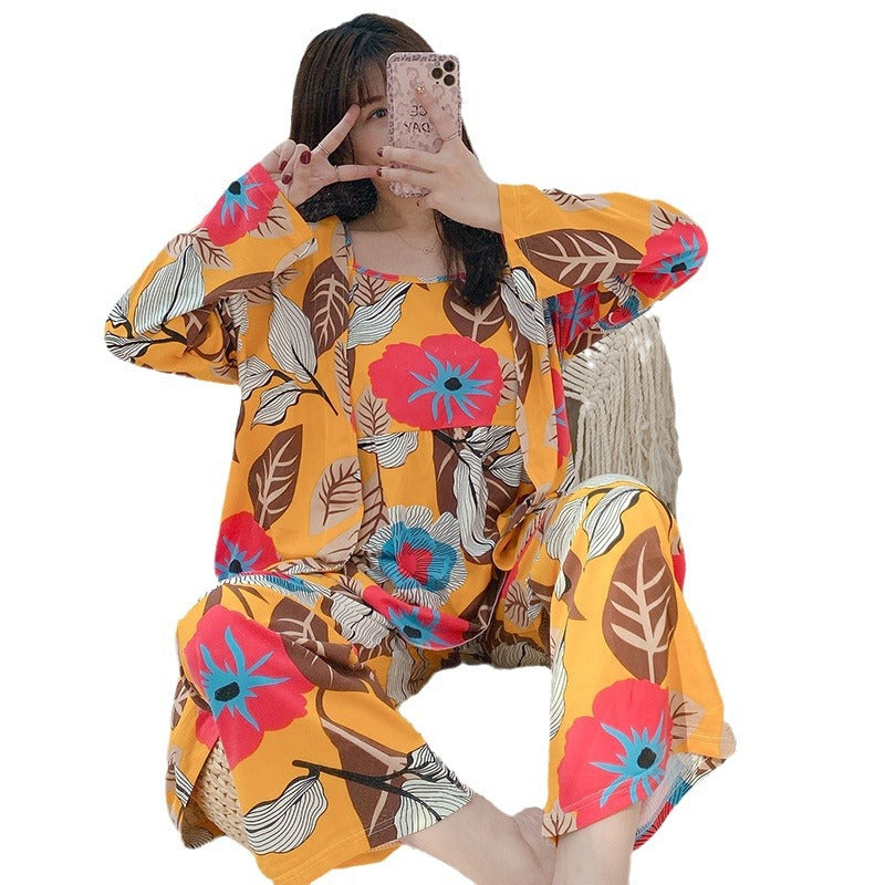 Pyjama Trois Pièces pour Femmes