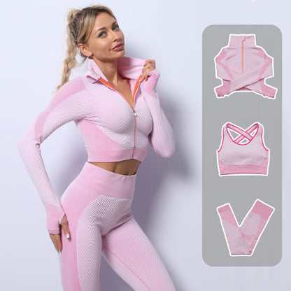 Ensemble Fitness Sculptant 3 Pièces