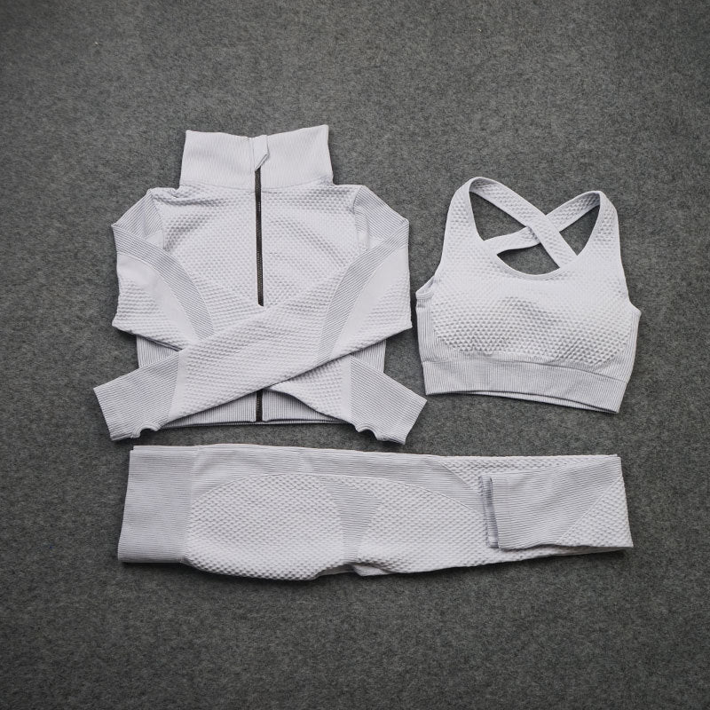 Ensemble Fitness Sculptant 3 Pièces