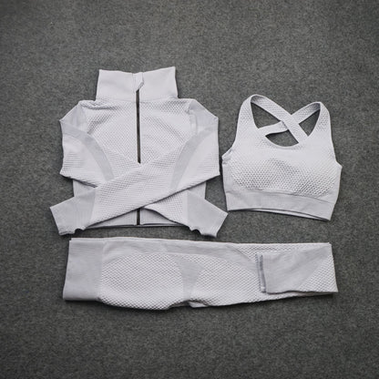Ensemble Fitness Sculptant 3 Pièces