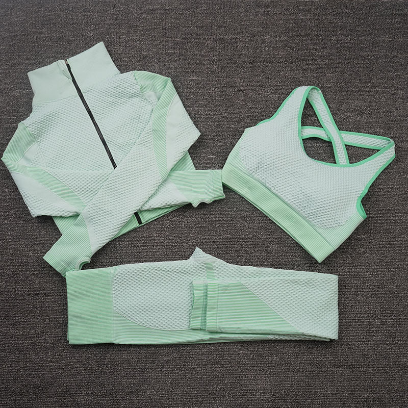 Ensemble Fitness Sculptant 3 Pièces