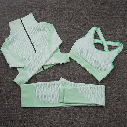 Ensemble Fitness Sculptant 3 Pièces