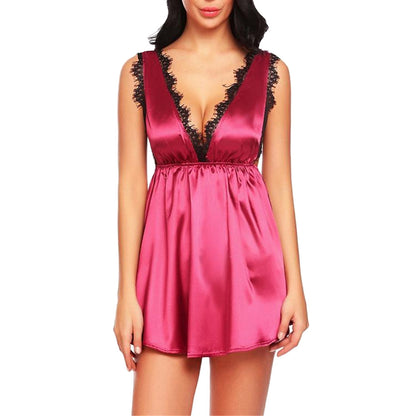 Chemise de Nuit Sexy pour Femmes