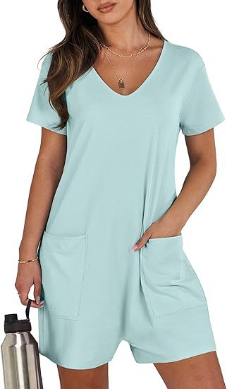 Combinaison d’Été Sans Manches à Ceinture – Style Décontracté Chic