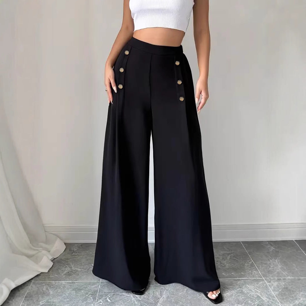 Pantalon Large Femme – Élégance Décontractée