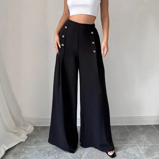 Pantalon Large Femme – Élégance Décontractée