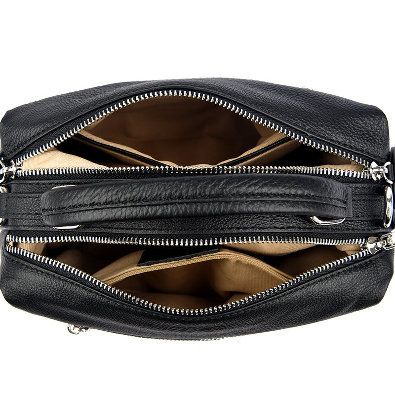 Sac Élégance Héritage en Cuir Véritable