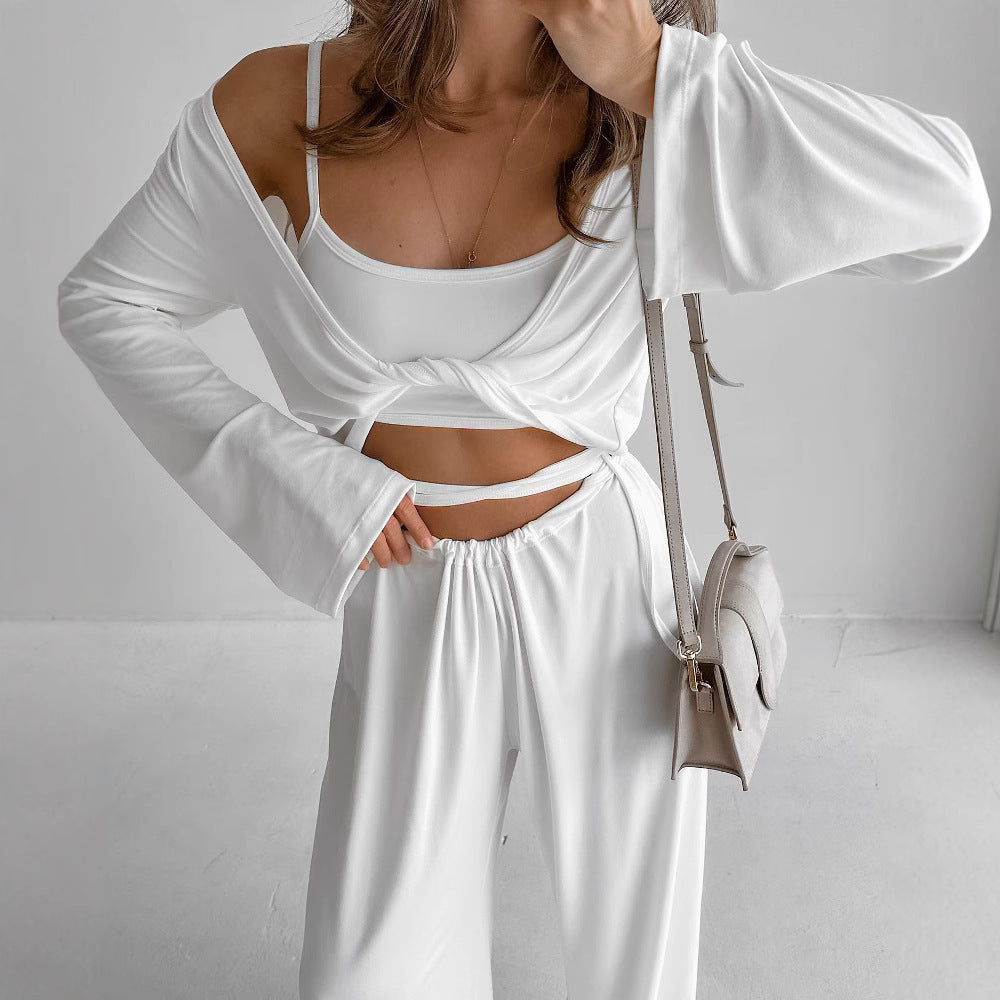 Pyjama Femme Confort – Manches Longues & Pantalon