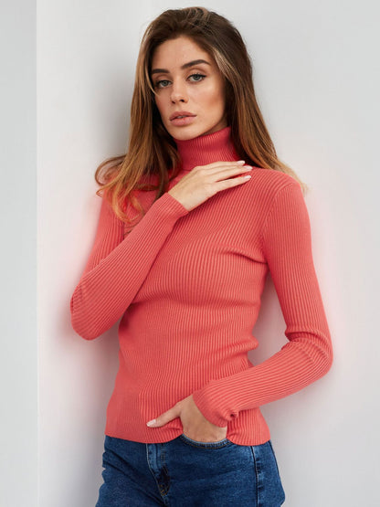 Pull Femme à Col Roulé