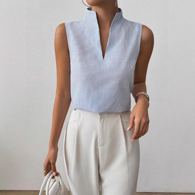 Top Slim Sans Manches – Minimaliste