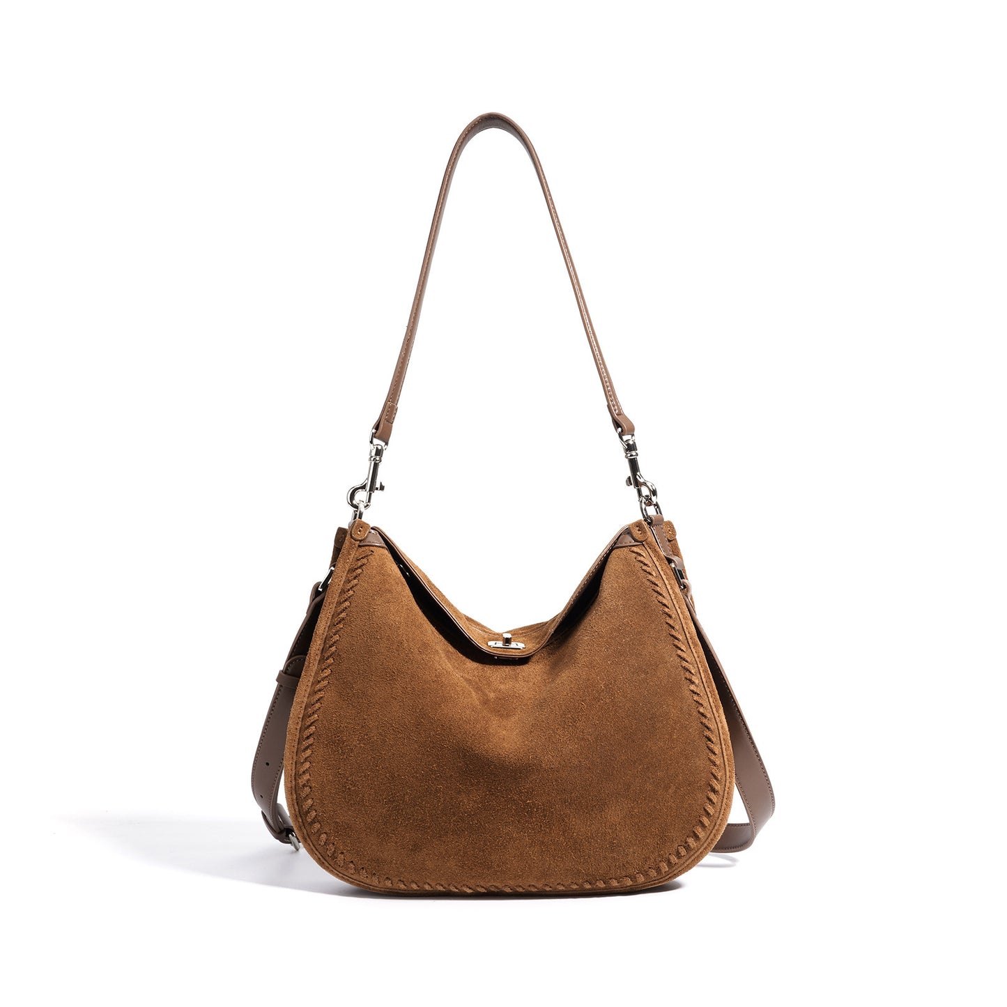 Sac Cylindrique Cuir Élégant