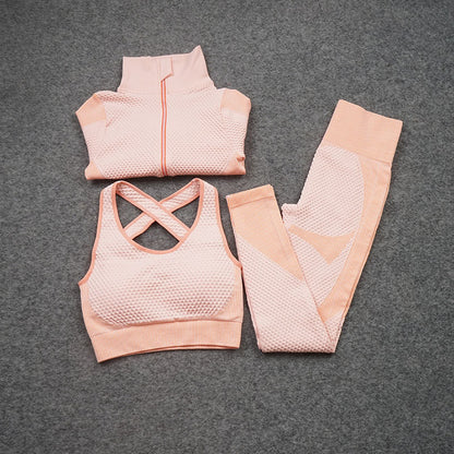 Ensemble Fitness Sculptant 3 Pièces