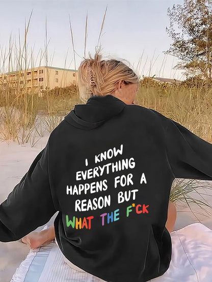 Hoodie Cordon & Lettres