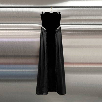 Maxi Dress Femme – Sans Bretelles Élégant
