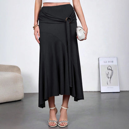 Jupe Asymétrique Taille Haute