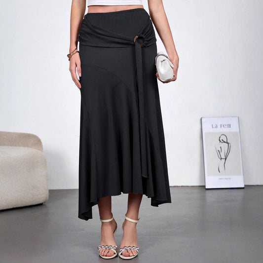 Jupe Asymétrique Taille Haute