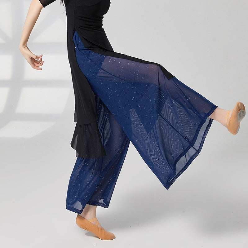 Pantalon Large Taille Haute – Danse Classique