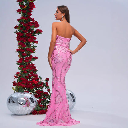 Robe Glamour Fishtail