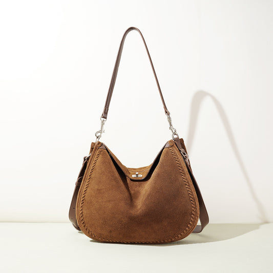 Sac Cylindrique Cuir Élégant