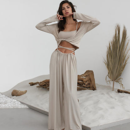 Pyjama Femme Confort – Manches Longues & Pantalon