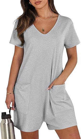 Combinaison d’Été Sans Manches à Ceinture – Style Décontracté Chic