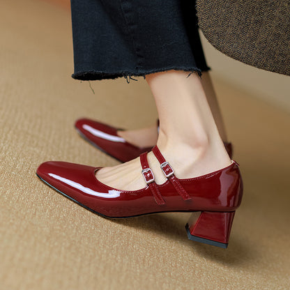 Escarpins Rouge Élégance