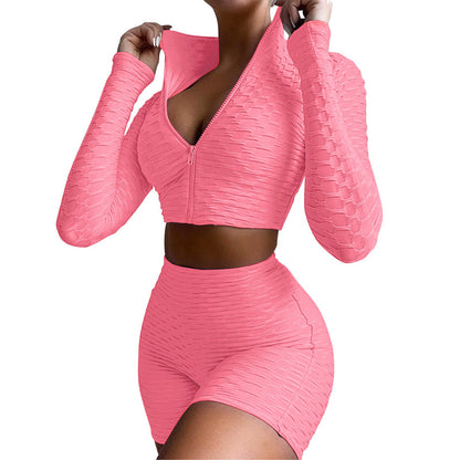 Ensemble Fitness Sculptant Taille Haute