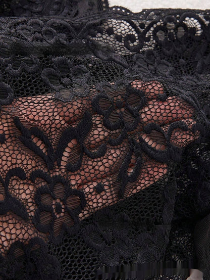 Nuisette Raffinée en Dentelle Fine