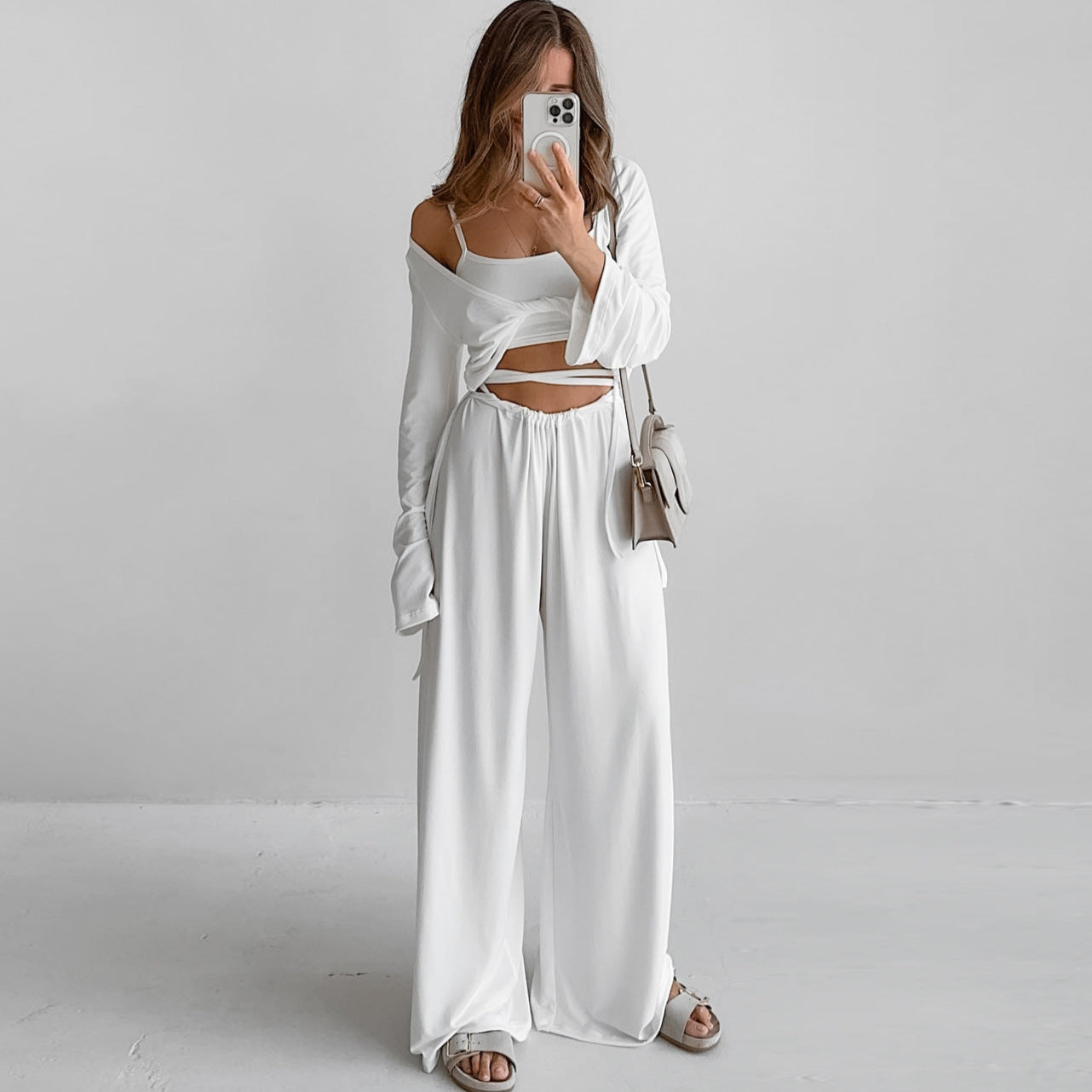 Pyjama Femme Confort – Manches Longues & Pantalon