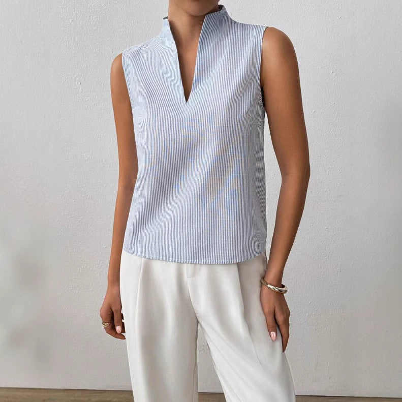 Top Slim Sans Manches – Minimaliste