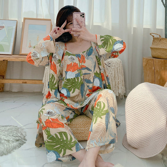 Pyjama Trois Pièces pour Femmes