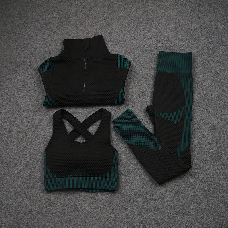 Ensemble Fitness Sculptant 3 Pièces