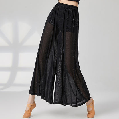 Pantalon Large Taille Haute – Danse Classique