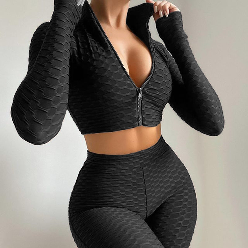 Ensemble Fitness Sculptant Taille Haute