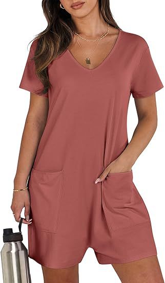 Combinaison d’Été Sans Manches à Ceinture – Style Décontracté Chic