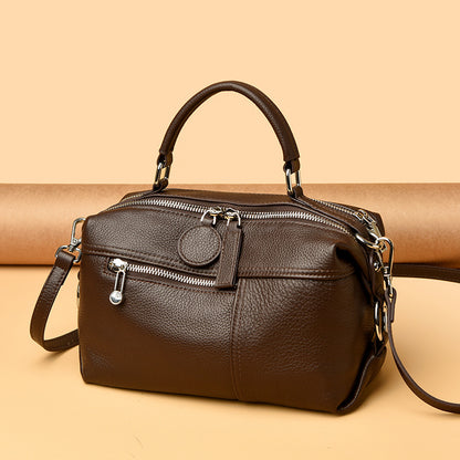 Sac Élégance Héritage en Cuir Véritable