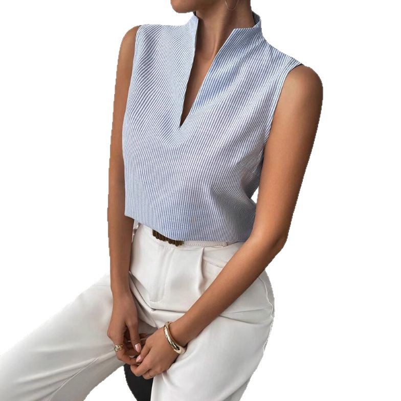 Top Slim Sans Manches – Minimaliste