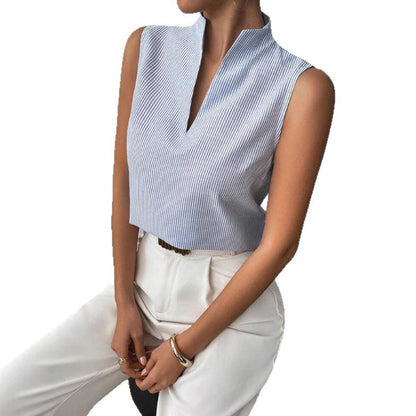 Top Slim Sans Manches – Minimaliste