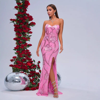 Robe Glamour Fishtail