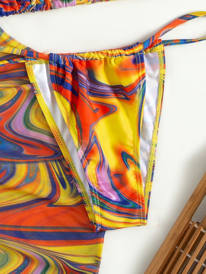 Maillot Une-Pièce Mesh Tendance