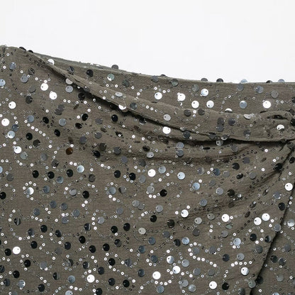 Mini-jupe Femme – Perles et Élégance