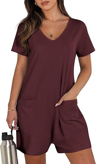 Combinaison d’Été Sans Manches à Ceinture – Style Décontracté Chic