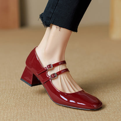 Escarpins Rouge Élégance
