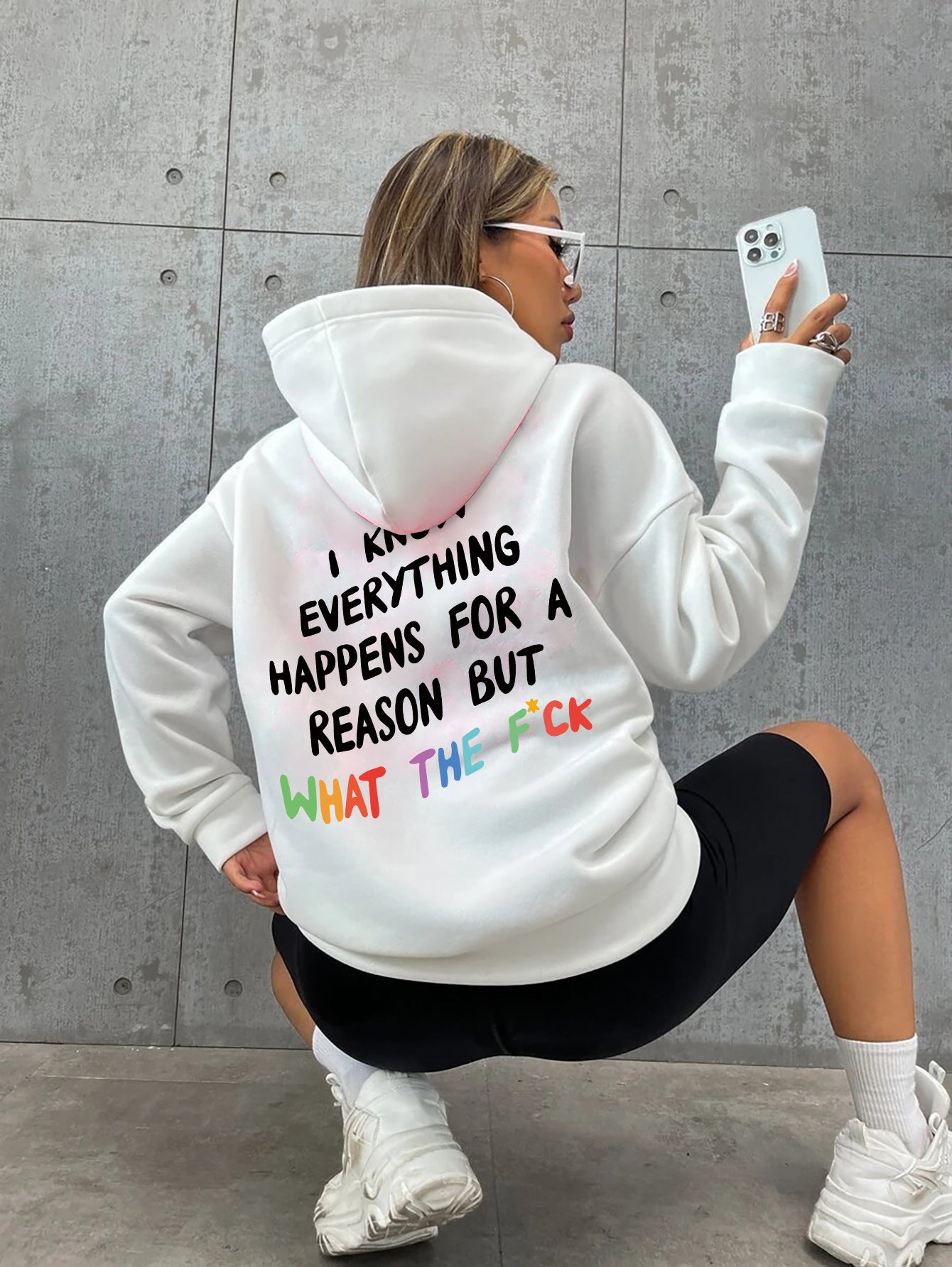 Hoodie Cordon & Lettres