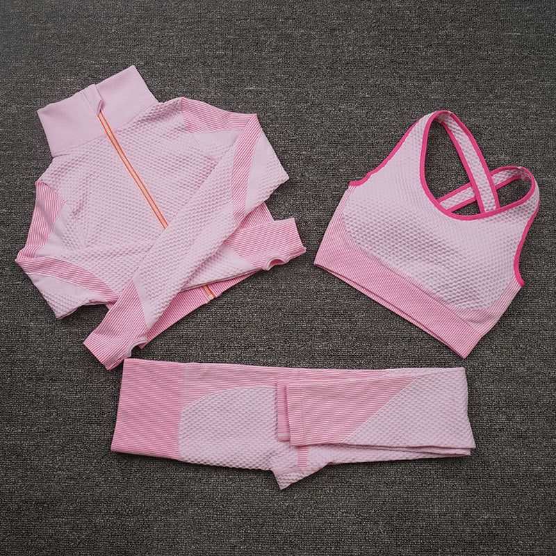 Ensemble Fitness Sculptant 3 Pièces