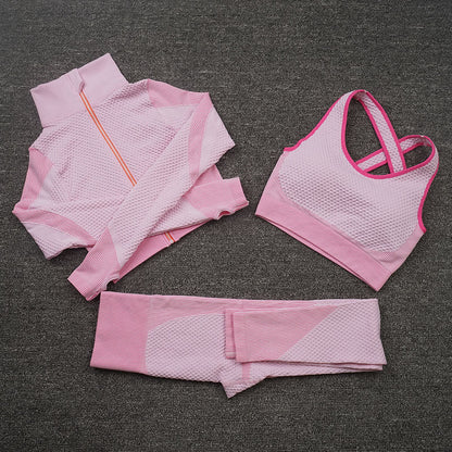 Ensemble Fitness Sculptant 3 Pièces