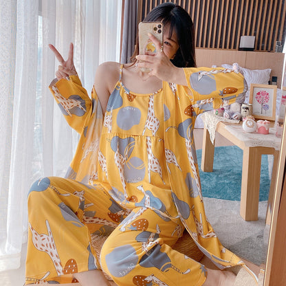 Pyjama Trois Pièces pour Femmes