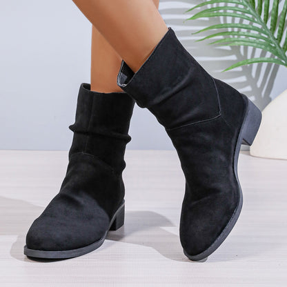 Bottes Femme à Talon Chunky – Automne/Hiver